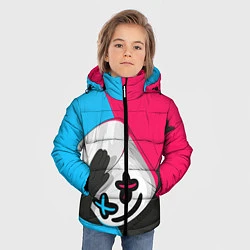 Куртка зимняя для мальчика New Marshmello, цвет: 3D-черный — фото 2
