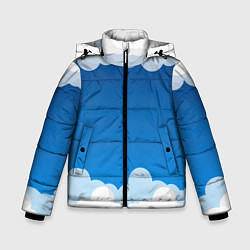 Зимняя куртка для мальчика Полёт в облаках