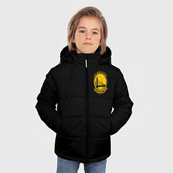 Куртка зимняя для мальчика GOLDEN STATE WARRIORS BLACK STYLE, цвет: 3D-светло-серый — фото 2