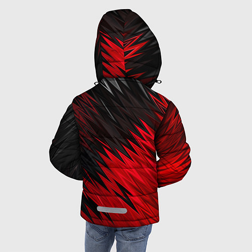 Зимняя куртка для мальчика DUCATI RED STYLE MOTOCYCLE / 3D-Черный – фото 4