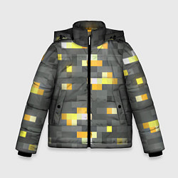 Зимняя куртка для мальчика Золотая руда - Minecraft