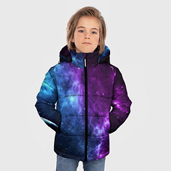Куртка зимняя для мальчика NEON GALAXY НЕОНОВЫЙ КОСМОС, цвет: 3D-красный — фото 2