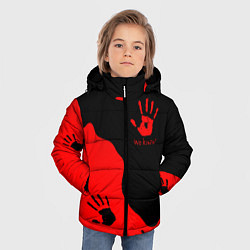 Куртка зимняя для мальчика WE KNOW RED LOGO, цвет: 3D-светло-серый — фото 2