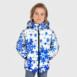 Куртка зимняя для мальчика Белая Зима, цвет: 3D-светло-серый — фото 2
