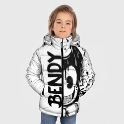 Куртка зимняя для мальчика BENDY - БЕНДИ БРЫЗГИ КРАСКИ, цвет: 3D-красный — фото 2