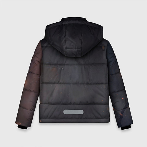 Зимняя куртка для мальчика Дерзкая Джинкс / 3D-Светло-серый – фото 2