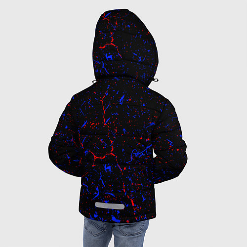 Зимняя куртка для мальчика Huggy Wuggy: Players / 3D-Черный – фото 4
