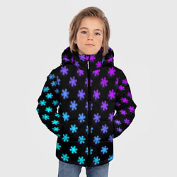 Куртка зимняя для мальчика NEON WINTER IS COMING ЗИМА БЛИЗКО НЕОН, цвет: 3D-светло-серый — фото 2