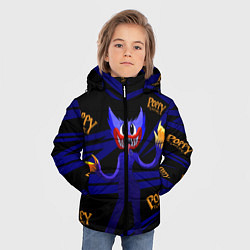 Куртка зимняя для мальчика Poppy Playtime Геометрия, цвет: 3D-черный — фото 2