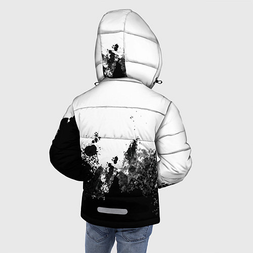 Зимняя куртка для мальчика Дестени за гранью света / 3D-Черный – фото 4