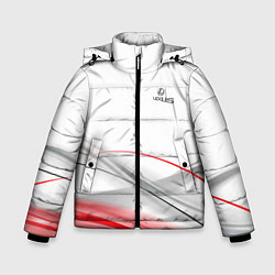 Куртка зимняя для мальчика Lexus white theme, цвет: 3D-светло-серый