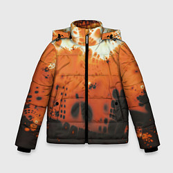 Зимняя куртка для мальчика Коллекция Journey Оранжевый взрыв 126-3 2