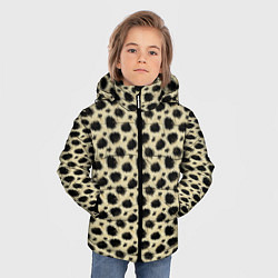 Куртка зимняя для мальчика Шкура Леопарда Leopard, цвет: 3D-черный — фото 2