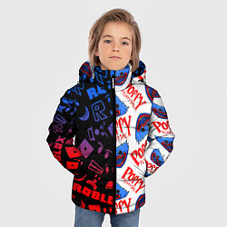 Куртка зимняя для мальчика ROBLOX x POPPY PLAYTIME РОБЛОКС ПОППИ ПЛЕЙТАЙМ, цвет: 3D-красный — фото 2