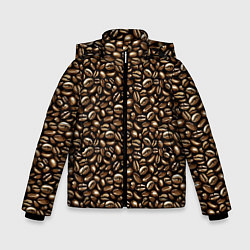 Куртка зимняя для мальчика Кофе Coffee, цвет: 3D-светло-серый