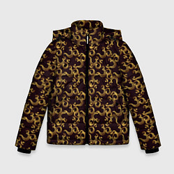 Зимняя куртка для мальчика Ом Аум - Сакральный Символ