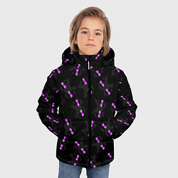 Куртка зимняя для мальчика ЛИЦО ЭНДЕРМЕНА, МАЙНКРАФТ, цвет: 3D-красный — фото 2