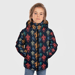 Куртка зимняя для мальчика Похищение, цвет: 3D-красный — фото 2