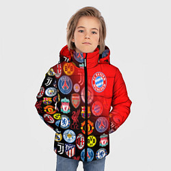 Куртка зимняя для мальчика BAYERN MUNCHEN BEST FC SPORT, цвет: 3D-черный — фото 2