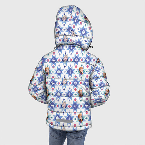 Зимняя куртка для мальчика Pattern Frozen / 3D-Черный – фото 4