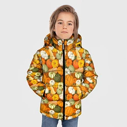 Куртка зимняя для мальчика Тыквы Pumpkin, цвет: 3D-светло-серый — фото 2