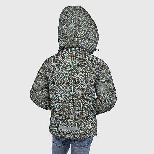 Зимняя куртка для мальчика Коллекция Journey Лабиринт 575-1 / 3D-Черный – фото 4