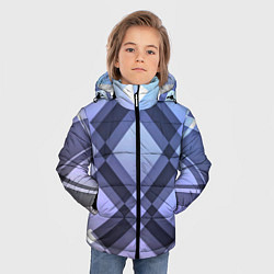 Куртка зимняя для мальчика Строгая абстракция, цвет: 3D-черный — фото 2