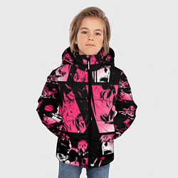 Куртка зимняя для мальчика АКАШИ СЕЙДЖУРО ЛУЧШИЕ МОМЕНТЫ, цвет: 3D-черный — фото 2
