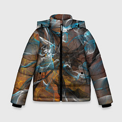 Зимняя куртка для мальчика Коллекция Get inspired! Абстракция F5-fl-139-158-4