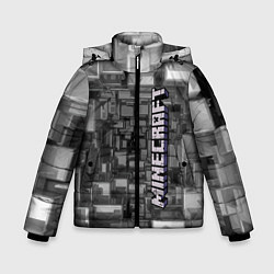 Куртка зимняя для мальчика Minecraft, pattern 2066, цвет: 3D-красный