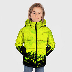 Куртка зимняя для мальчика НЕОНОВЫЕ БРЫЗГИ КРАСКИ, цвет: 3D-красный — фото 2