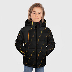 Куртка зимняя для мальчика Hexagonшестиугольник, цвет: 3D-светло-серый — фото 2