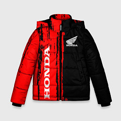 Зимняя куртка для мальчика Honda марка авто