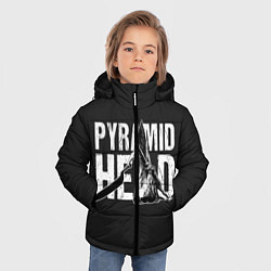 Куртка зимняя для мальчика Pyramid Head, цвет: 3D-черный — фото 2