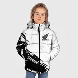 Куртка зимняя для мальчика Honda sport pattern, цвет: 3D-черный — фото 2
