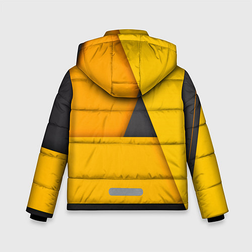 Зимняя куртка для мальчика Honda - Yellow / 3D-Светло-серый – фото 2