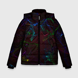 Зимняя куртка для мальчика CURVE NEON ABSTRACTION