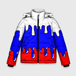 Зимняя куртка для мальчика Триколор Необычный