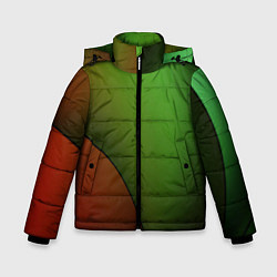 Зимняя куртка для мальчика 3х-цветная спираль
