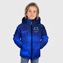 Куртка зимняя для мальчика Мазда mazda, цвет: 3D-черный — фото 2