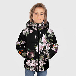 Куртка зимняя для мальчика Краски весны, цвет: 3D-красный — фото 2