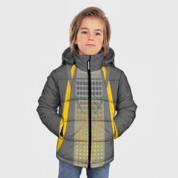 Куртка зимняя для мальчика Для спортивного удовольствия, цвет: 3D-черный — фото 2