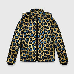Зимняя куртка для мальчика Стиль леопарда шкура леопарда