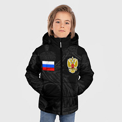 Куртка зимняя для мальчика ФОРМА РОССИИ RUSSIA UNIFORM, цвет: 3D-светло-серый — фото 2