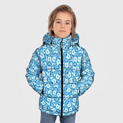 Куртка зимняя для мальчика Bitcoin деньги, цвет: 3D-черный — фото 2
