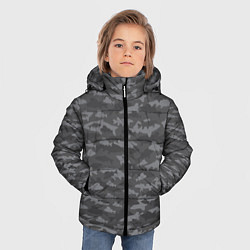 Куртка зимняя для мальчика Тёмно-Серый Камуфляж Рыбака, цвет: 3D-светло-серый — фото 2