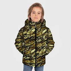 Куртка зимняя для мальчика Цифровой Охотничий Камуфляж, цвет: 3D-светло-серый — фото 2
