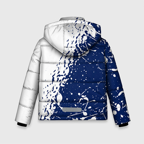 Зимняя куртка для мальчика Тоттенхэм Хотспур брызги / 3D-Черный – фото 2