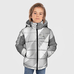 Куртка зимняя для мальчика JAGUR, цвет: 3D-черный — фото 2