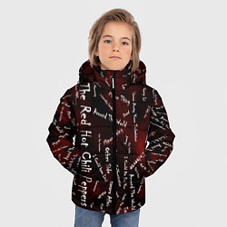 Куртка зимняя для мальчика Red Hot Chili Peppers - 2022, цвет: 3D-черный — фото 2